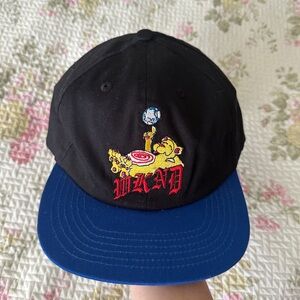 WKND Skateboards Black Blue Lion Embroidered Patch Logo Casual Men’s Hat Zumiez